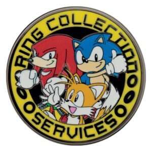 Sonic - The Hedgehog Spilla Badge Sonic, Tails, Knuckles Edizione Limitata Fanattik