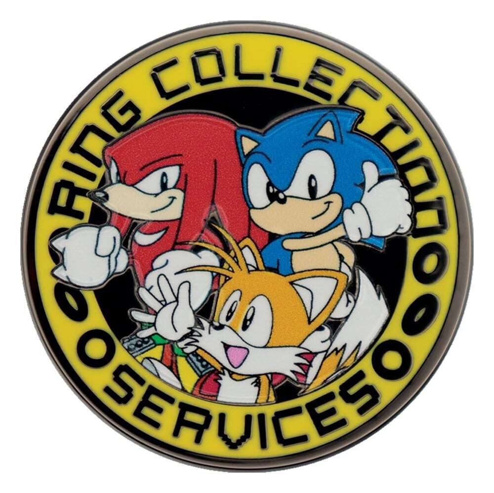 Sonic - The Hedgehog Spilla Badge Sonic, Tails, Knuckles Edizione Limitata Fanattik