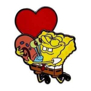 Spongebob Squarepants Bobble Spilla Badge Spongebob Heart 5 Cm Youtooz