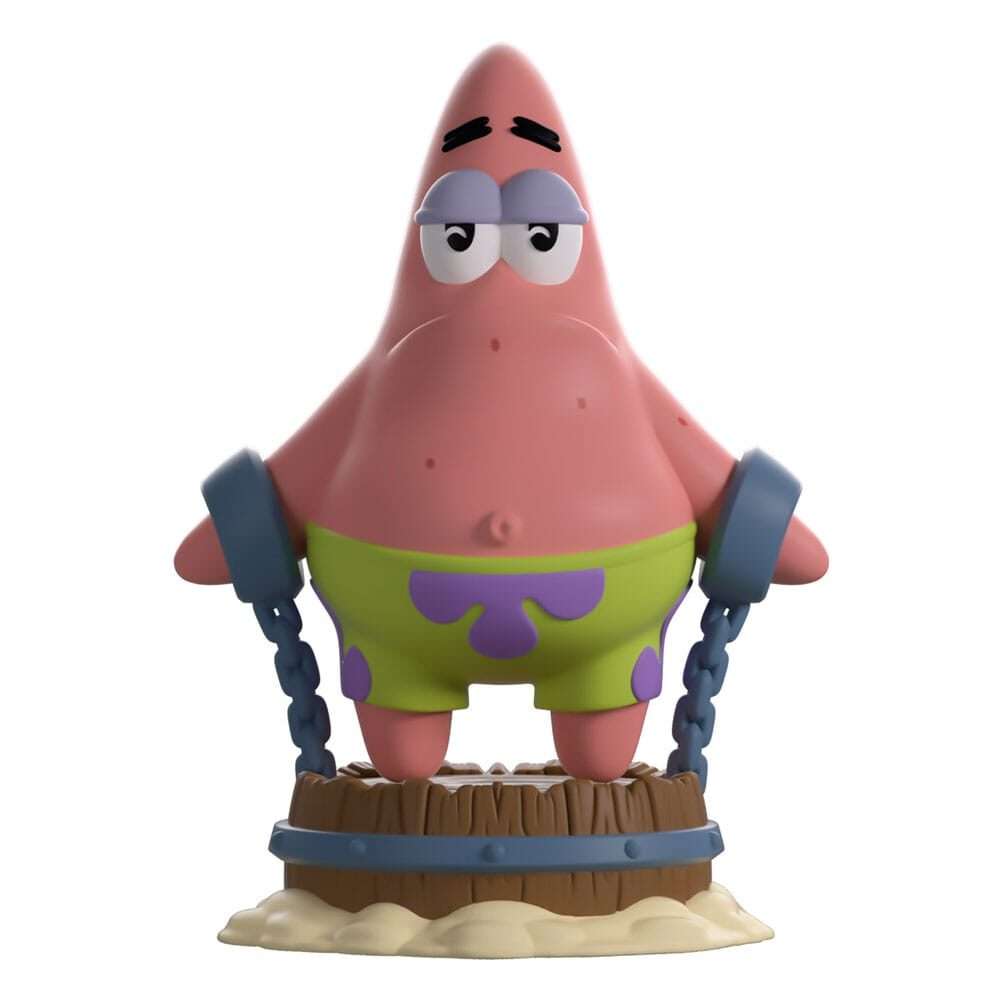 Spongebob Squarepants Vinile Figura Patrick In Chains 13 Cm Youtooz
