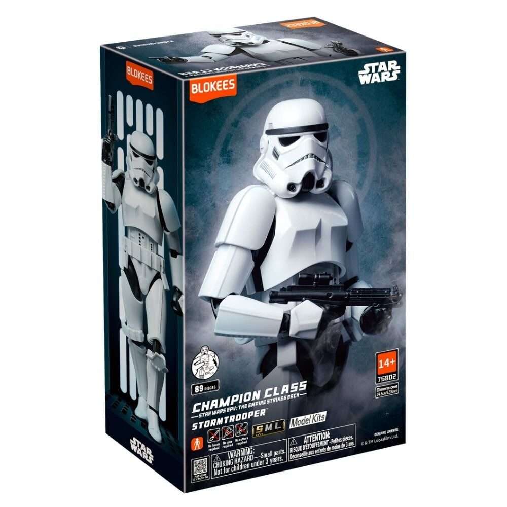 STAR WARS STORMTROOPER EVERGREEN MOVIE CHAMPION CLASS 01 MODEL KIT Model Kit BLOKEES