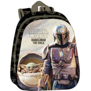 Star Wars the Mandalorian 3D backpack 33cm Safta