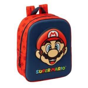 Super Mario Bros 3d Zaino 27cm Safta
