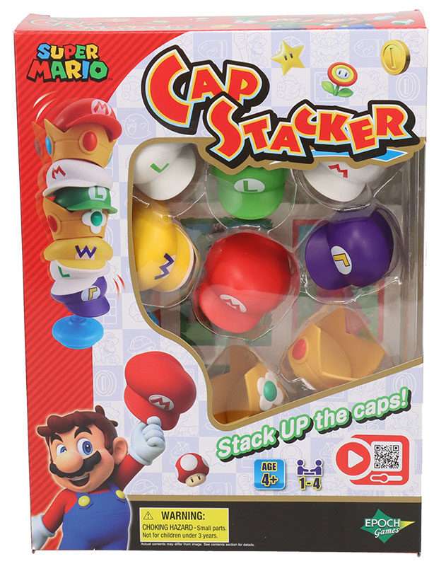 SUPER MARIO CAP TOWER NINTENDO SUPER MARIO - GIOCHI DA TAVOLO/SOCIETA'