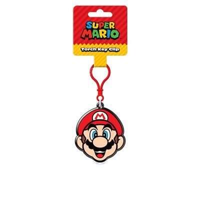 SUPER MARIO MARIO TORCH KEYCLIP Portachiavi PYRAMID INTERNATIONAL