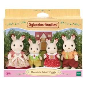 Sylvanian Families: Family Chocolate Bunnies Figura 8 Cm Epoch Toys