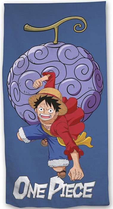 TELO MARE POLIESTERE ONE PIECE LUFFY & GOMU GOMU 70X140CM ONE PIECE - ACCESSORI