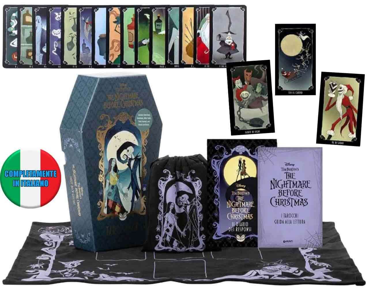 The Nightmare Before Natale Tarocchi Regalo Set Carte Da Gioco Giunti Editore