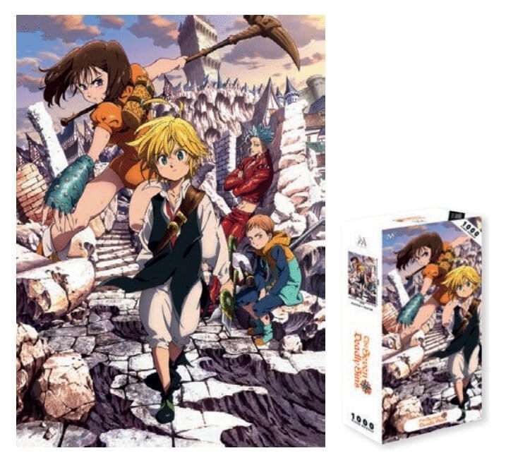 The Seven Deadly Sins: 1000-piece Puzzle Plastoy