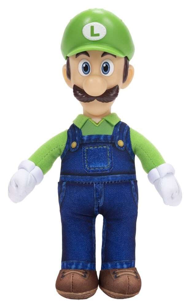 The Super Mario Galaxy Movie Peluche Figura Luigi 23 Cm Jakks Pacific