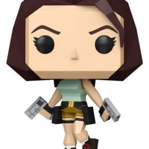 Tomb Raider Pop! Games Vinile Figura Lara Croft(polygon) 9 Cm Funko