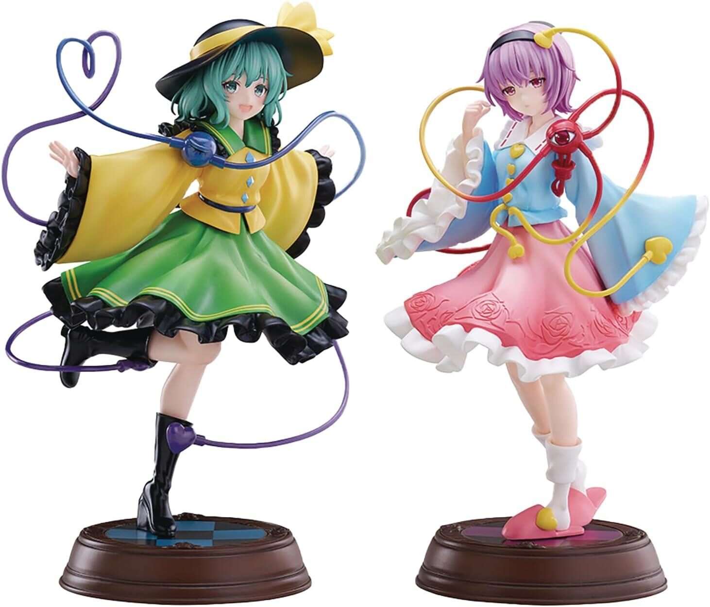 Touhou Project : Koishi Komeiji & Satori Komeiji Statua 22 Cm Tenitol Pvc - Furyu