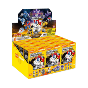 Transformers Defender Version 05 Model Kit Blind Box Set (12) 6 Cm Blokees
