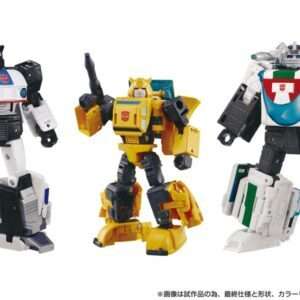 Transformers Dramatic Capture Series Action Figura 3-pack Cybertron Chase Takara Tomy