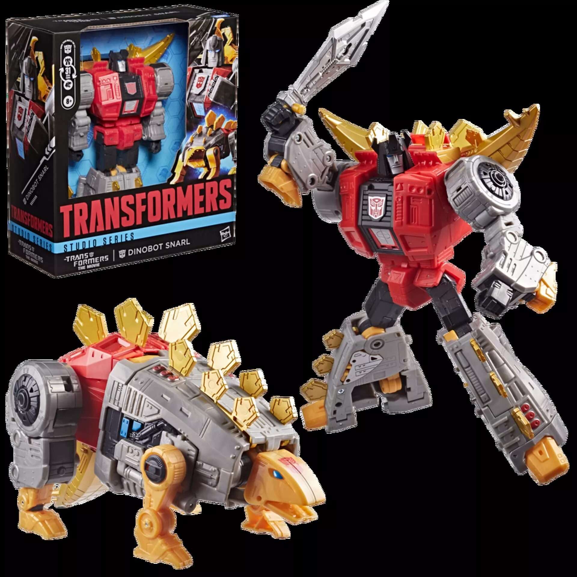 Transformers Studio Series Transformers The Movie Dinobot Snarl Action Figura Action Figura Hasbro