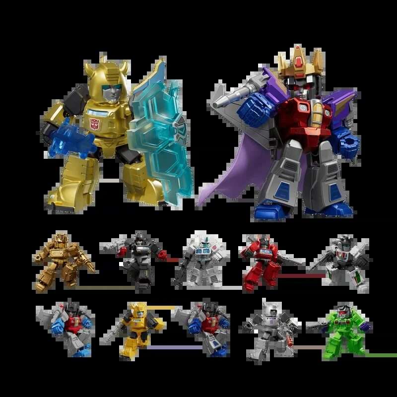 TRANSFORMERS THE OVERTHROW DEFENDER VERSION 02 MODEL KIT BLIND BOX (12) Model Kit BLOKEES
