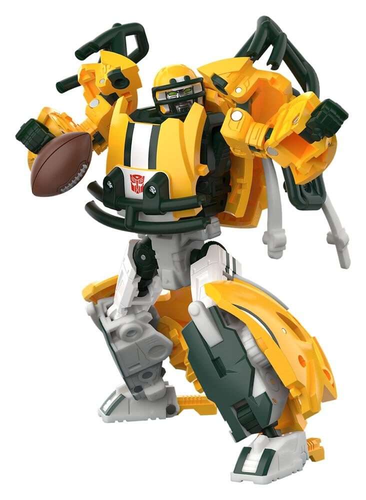 Transformers X Nfl Action Figura Green Bay Packers: Tundra Prime 14 Cm Hasbro