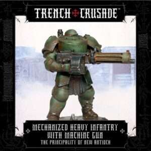 TRENCH CRUSADE HEAVY MECHANISED INFANTRY MG Gioco Da Tavolo MINDWORK GAMES