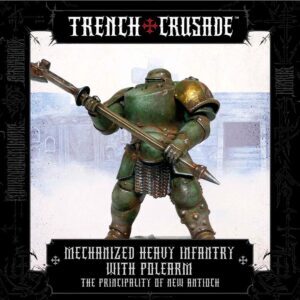 TRENCH CRUSADE HEAVY MECHANISED INFANTRY POLEARM Gioco Da Tavolo MINDWORK GAMES