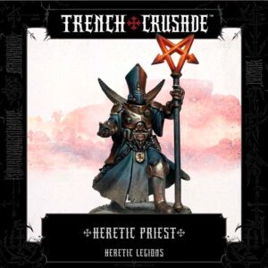 TRENCH CRUSADE HERETIC PRIEST POLEARM/STAFF, KNIFE Gioco Da Tavolo MINDWORK GAMES