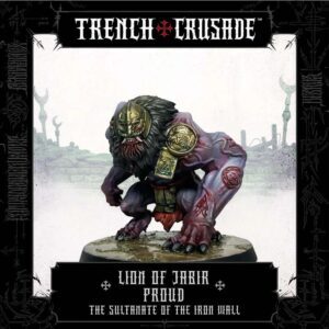 TRENCH CRUSADE LION OF JABIR STANDING Gioco Da Tavolo MINDWORK GAMES