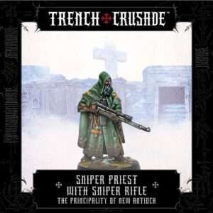 TRENCH CRUSADE SNIPER PRIEST MG Gioco Da Tavolo MINDWORK GAMES