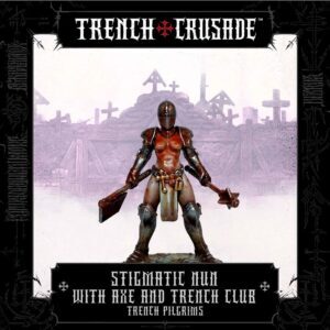 TRENCH CRUSADE STIGMATIC NUN AXE, MACE Gioco Da Tavolo MINDWORK GAMES