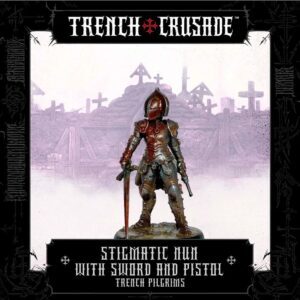 TRENCH CRUSADE STIGMATIC NUN SWORD, PISTOL Gioco Da Tavolo MINDWORK GAMES