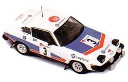 Trofeu TF2004 TRIUMPH TR 7 N.3 SPA 1977 1:43 Scatola Rovinata Modellino