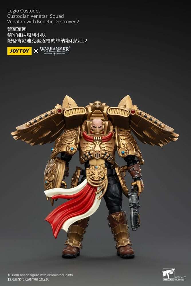 Warhammer Action Figura 1/18 Legio Custodes Con Kenetic Destroyer 2 13 Cm