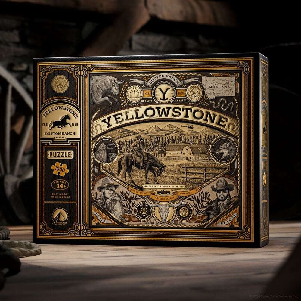 Yellowstone Multi-dimensional Puzzle (1000 Pezzi) Theory11