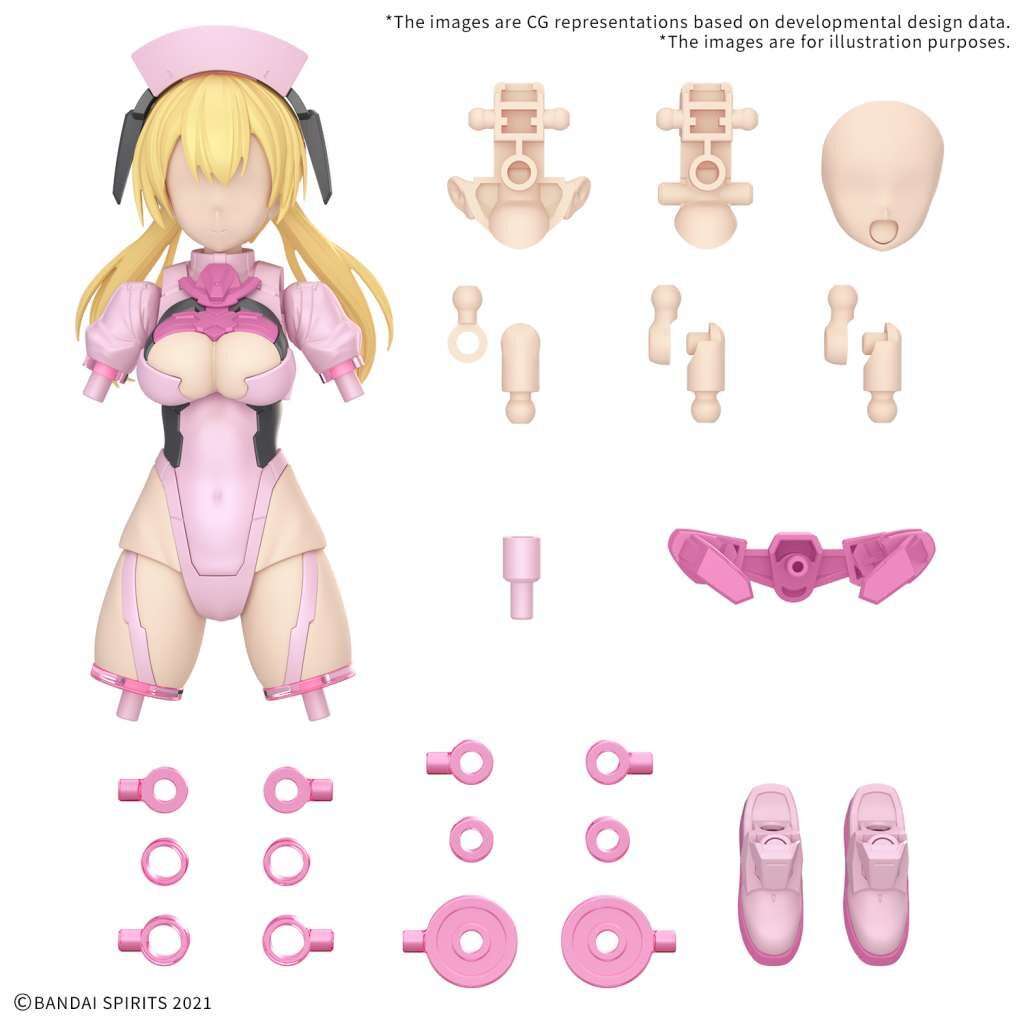 30MS OPT PARTS SET 17 AIDER COST CLR A Model Kit Bandai Model Kit Gunpla
