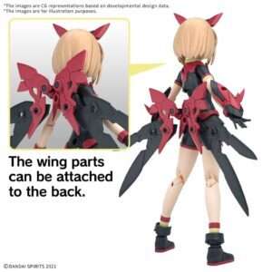 30MS TIASHA DAHLIA WEAR COLOR B Model Kit Bandai Model Kit Gunpla