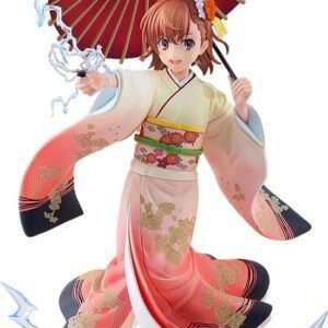 A Certain Scientific Railgun T Statua 1/7 Mikoto Misaka Furisode Kimono Ver. 28 Cm Kadokawa