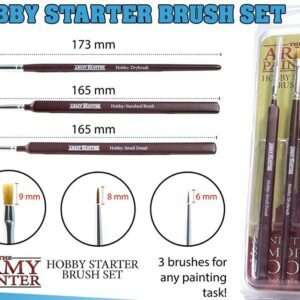 ARMY PAINTER HOBBY STARTER BRUSH SET ACCESSORI PER MODELLISMO