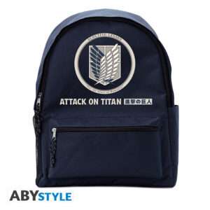 ATTACK ON TITAN - Blue Backpack - "Scouting Legion"