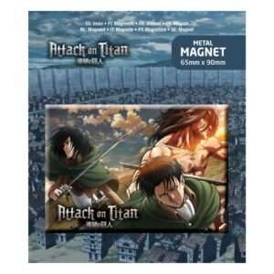 Attack On Titan Fridge Magnet Trio POPbuddies