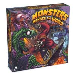 Avalon Hill Gioco Da Tavolo Monsters Menace The World *englische Version* Renegade