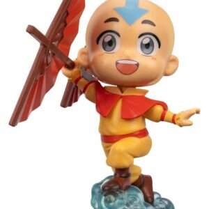 Avatar: The Last Airbender  -kawaii Mini Figura Aang (book 2) 10 Cm Jazwares