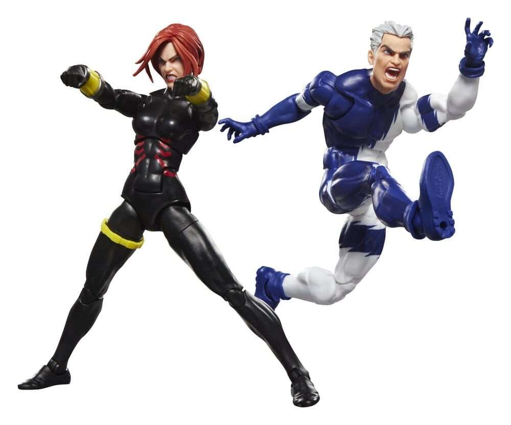 Avengers Marvel Legends Action Figura 2-pack Black Widow & Quicksilver 15 Cm Hasbro