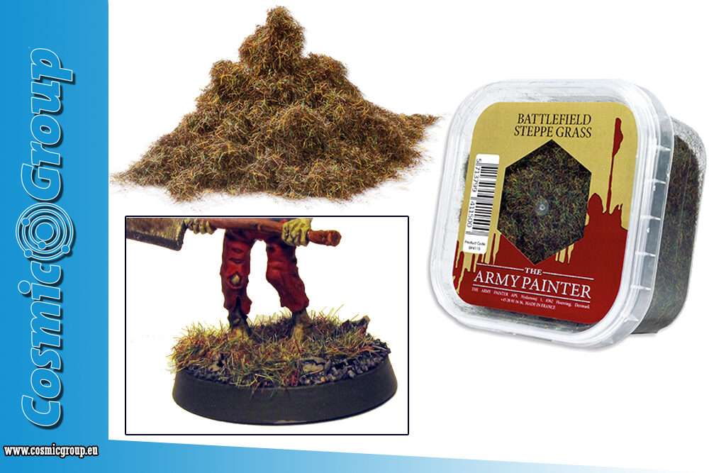 BASING - STEPPE GRASS ACCESSORI PER MODELLISMO ARMY PAINTER