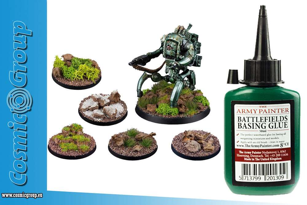 BATTLEFIELD BASINGS GLUE ACCESSORI PER MODELLISMO ARMY PAINTER