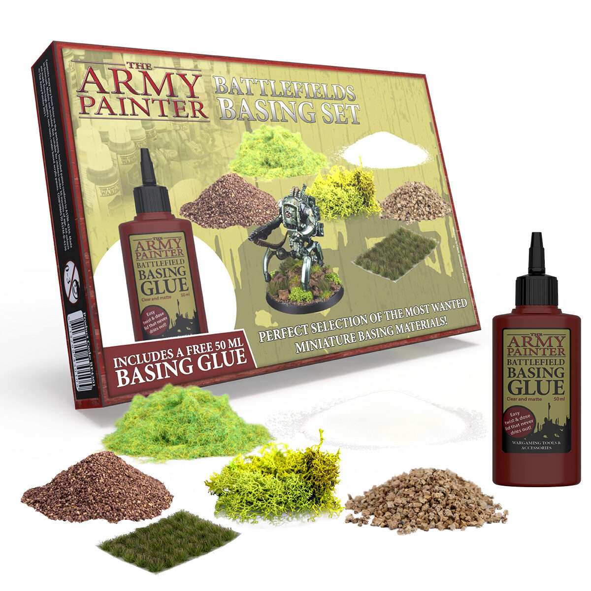 BATTLEFIELDS BASING SET ACCESSORI PER MODELLISMO ARMY PAINTER