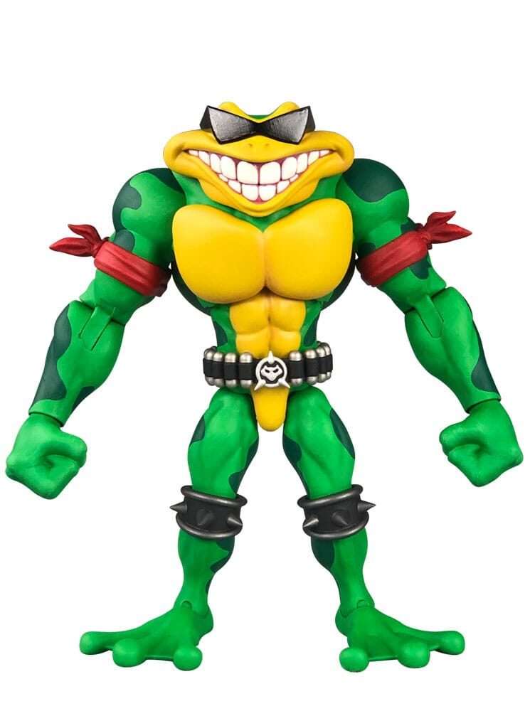 Battletoads Anthology Series Action Figura Wave 1: Rash 15 Cm Premium Dna Toys