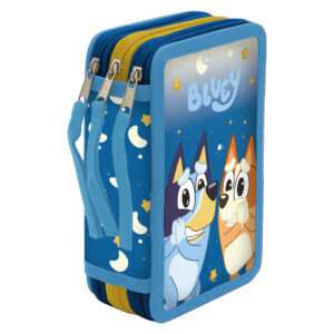 Bluey triple pencil case Cyp Brands