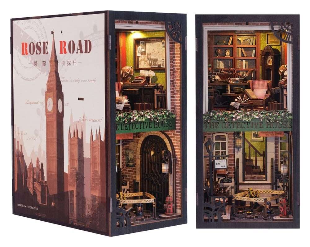 Book Nook Rose Detective Agency 23 X 11 Cm CuteBee