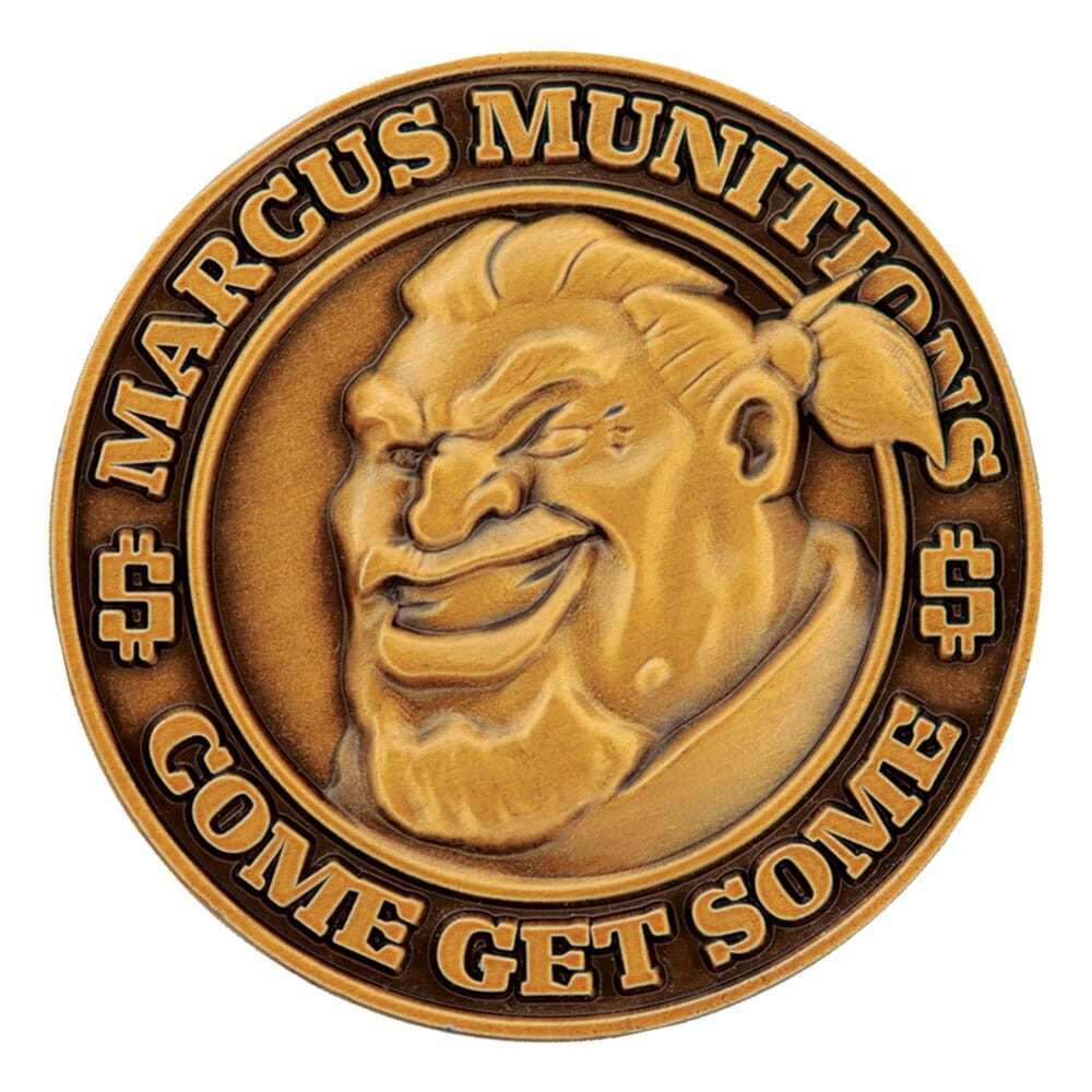 Borderlands Collectable Coin Marcus Munitions Edizione Limitata Fanattik
