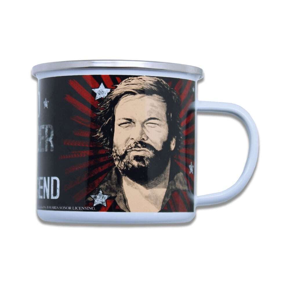 Bud Spencer Enamel Tazza The Legend Blechwaren Fabrik Braunschweig