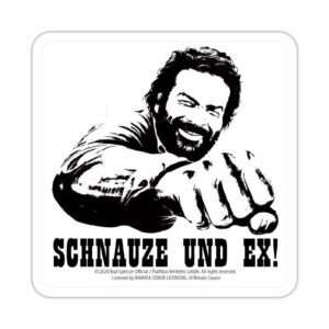 Bud Spencer Tin Sottobicchieri Schnauze Und Ex 10 X 10 Cm Blechwaren Fabrik Braunschweig