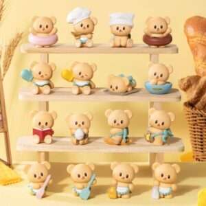 Butterbear Baked Con Love Series Mini Figures 3-pack Chubby Face 9 Cm  Funism